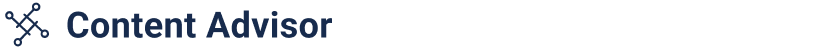 Content Advisor